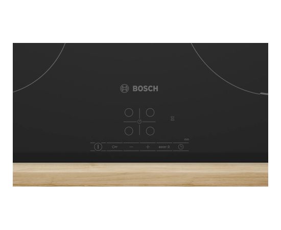 Bosch PIF61ABB5E iebūvējamā 60cm indukcijas plīts virsma Iebūvējama virsma - Indukcijas