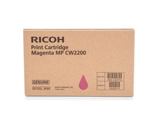 Ricoh MP CW2200 (841637) Ink Cartridge, Magenta (EXP date: 2026-04) (SPEC) Lāzerprinteru izejmateriāli