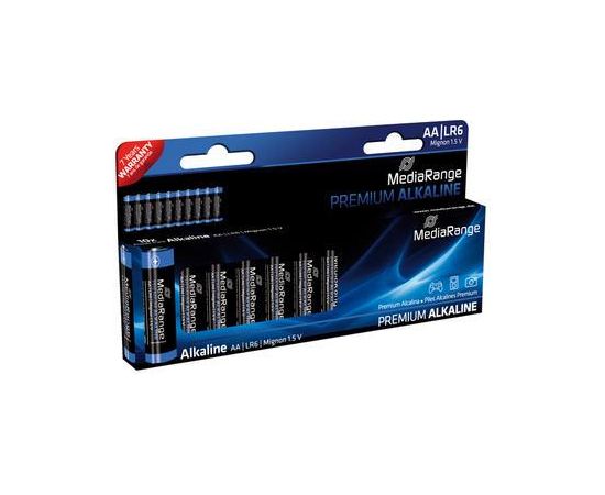 BATTERY ALKALINE AA 1.5V/10PCS MRBAT105 MEDIARANGE Baterijas un akumulatori