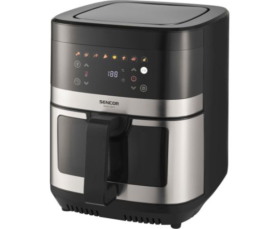 Sencor SFR 9100SS Karstā gaisa cepšanas ierīce ar augšējo un apakšējo sildelementu 9L 2000W Karstā Gaisa Katli (AirFryer)