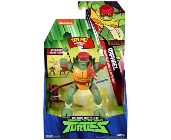 ROTMNT sideflip figure Raphael, 81404 Tрансформеры / Beyblade / Дрони / Трассы