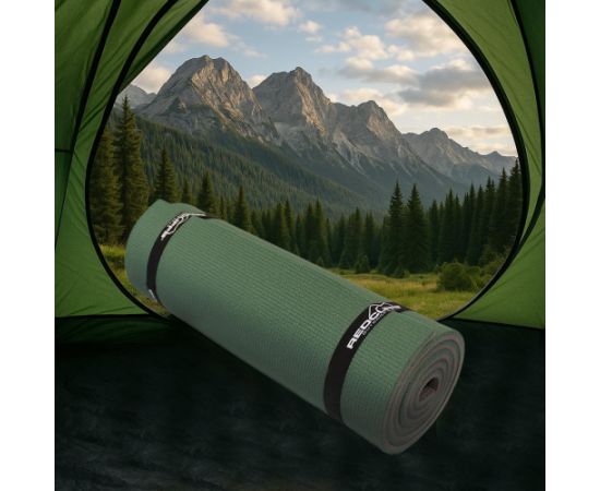 Redcliffs XPE tūristu guļampaklājiņš 180x50x1.2cm, sarkans, zaļš гамаки