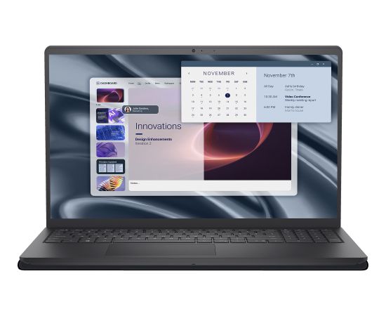 Dell Pro 15 Essential (672T2) (black, AMD Ryzen 5 7520U, AMD Radeon 610M, 8 GB LPDDR5, 512 GB (512 GB SSD), Windows 11 Pro) - German - DE Layout Portatīvie datori