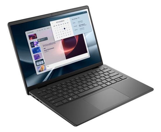 Dell Pro 14 Essential (RV811) (black, AMD Ryzen 7 PRO 250, AMD Radeon 860M, 16 GB DDR5, 512 GB (512 GB SSD), Windows 11 Pro) - German - DE Layout Portatīvie datori