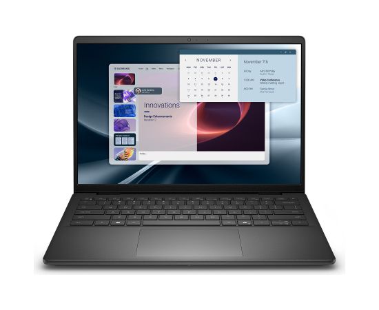 Dell Pro 14 Essential (RV811) (black, AMD Ryzen 7 PRO 250, AMD Radeon 860M, 16 GB DDR5, 512 GB (512 GB SSD), Windows 11 Pro) - German - DE Layout Portatīvie datori