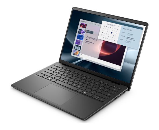 Dell Pro 14 Essential (RV811) (black, AMD Ryzen 7 PRO 250, AMD Radeon 860M, 16 GB DDR5, 512 GB (512 GB SSD), Windows 11 Pro) - German - DE Layout Portatīvie datori
