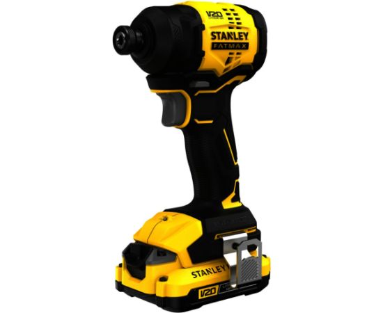 Stanley cordless impact wrench (SFMCF811D1T-QW), 18 volts (black/yellow, Li-ion battery 2.0 Ah, Pro-Stack case) Новинки Для дома и сада 