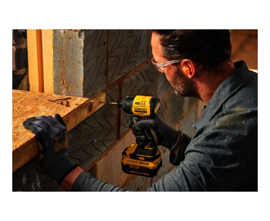 Stanley cordless impact wrench (SFMCF811B-XJ), 18 volts (black/yellow, without battery and charger) Новинки Для дома и сада 