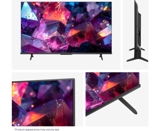 Hisense 43E7S PRO Hi-QLED TV (108 cm (43 inches), black/dark gray, UltraHD/4K, Free-Sync-Premium, 144Hz panel) Телевизоры