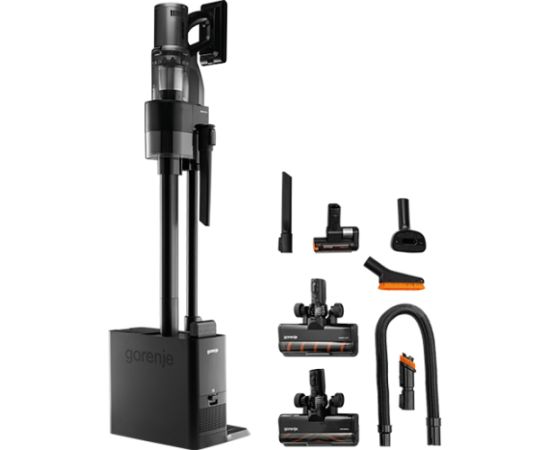 Gorenje Vacuum cleaner SVC296749NEBL Cordless operating Handstick 2in1 550 W 29.6 V Anthracite Operating time (max) 60 min Пылесосы