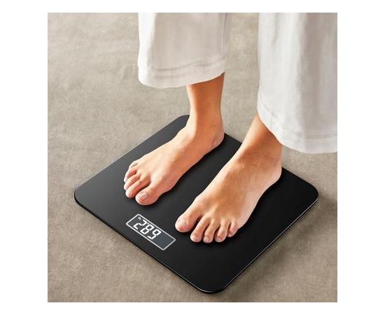 TEFAL Premiss PP1800V0 Bathroom Scale Maximum weight (capacity) 160 Accuracy 100 g Black Ķermeņa svari