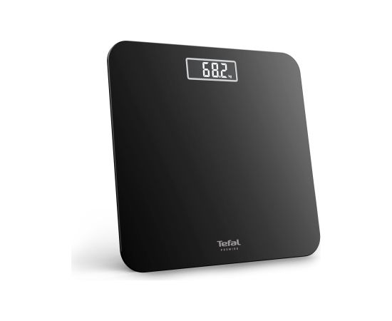 TEFAL Premiss PP1800V0 Bathroom Scale Maximum weight (capacity) 160 Accuracy 100 g Black Ķermeņa svari