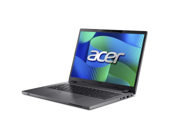 Acer TravelMate TMP214-55-G2-TCO-366Q Grey 14 " WUXGA Intel Core 3 100U 16 GB Solid-state drive capacity 512 GB Intel Iris Xe Graphics Windows 11 Pro Keyboard language English Keyboard backlit Warranty 24 month(s) Portatīvie datori