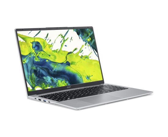 Acer Aspire Lite 15 AL15-54P-55WH Light silver 15.6 " Core Ultra 5 115U 16 GB Intel UHD Graphics Windows 11 Home Keyboard language US international Warranty 24 month(s) Portatīvie datori
