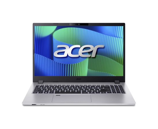 Acer TravelMate TMP215-55-TCO-3817 Grey 15.6 " WUXGA Intel Core 3 100U 16 GB Solid-state drive capacity 512 GB Intel Iris Xe Graphics Windows 11 Pro Keyboard language English Keyboard backlit Warranty 36 month(s) Portatīvie datori