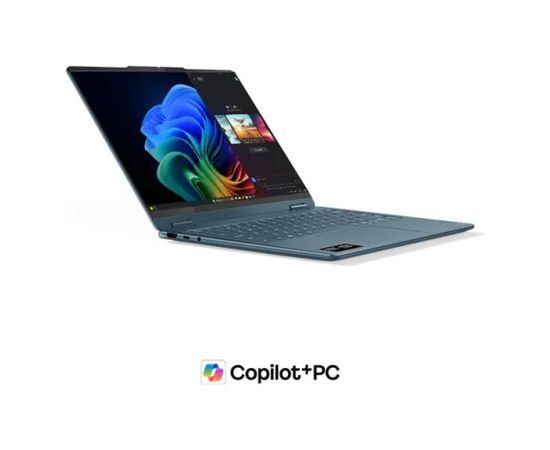 Lenovo Yoga 7 2-in-1 14AKP10 AMD Tidal Teal 14 " OLED Touchscreen WUXGA 1920 x 1200 pixels Glossy AMD Ryzen AI 7 350 16 GB Soldered LPDDR5 Solid-state drive capacity 512 GB AMD Radeon 860M Graphics Windows 11 Home 802.11be Bluetooth version 5.4 Keyboard l Ноутбуки
