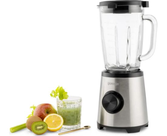 Gorenje Blender B1300E Tabletop 1300 W Jar capacity 1.75 L Jar material Plastic Black/Stainless steel Blenderi un Chopperi