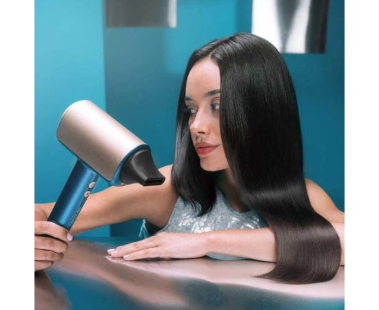 Cecotec Hair dryer DryGlam Nano Plasma 1600 W Number of temperature settings 3 Ionic function Black/Rose Gold Diffuser nozzle Matu fēni