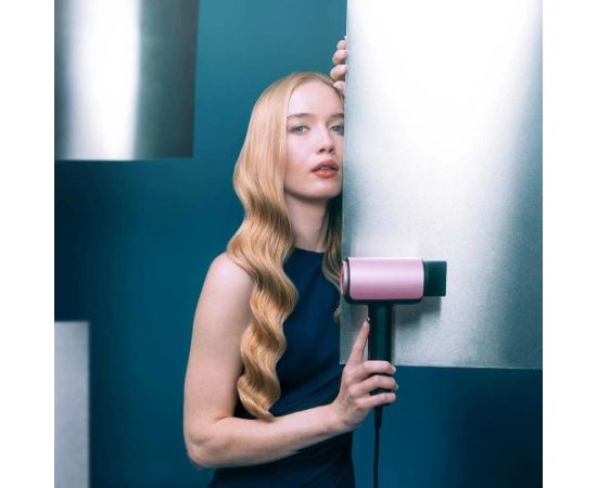 Cecotec Hair dryer DryGlam Nano Plasma 1600 W Number of temperature settings 3 Ionic function Black/Rose Gold Diffuser nozzle Matu fēni