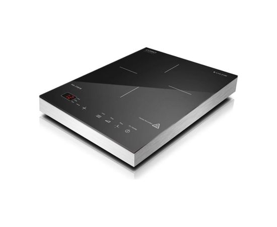 Caso Free standing table hob 02225 Number of burners/cooking zones 1 Sensor-Touch Aluminium Induction Mini cepeškrāsnis un virsmas