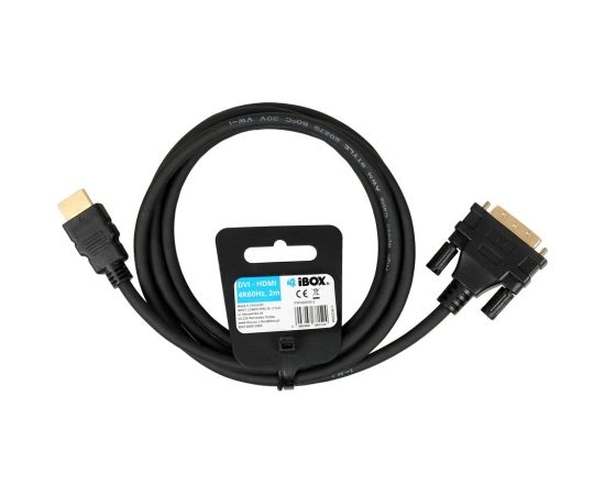 Ibox Kabel HDMI do DVI FullHD 1080P 2m  Кабель HDMI