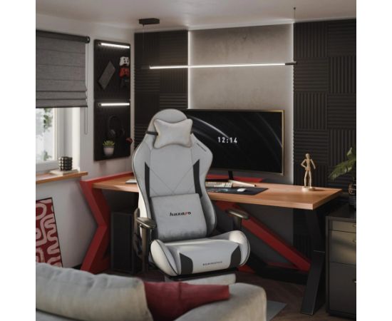 Fotel gamingowy Huzaro Force 5.7 Grey Gaming krēsli