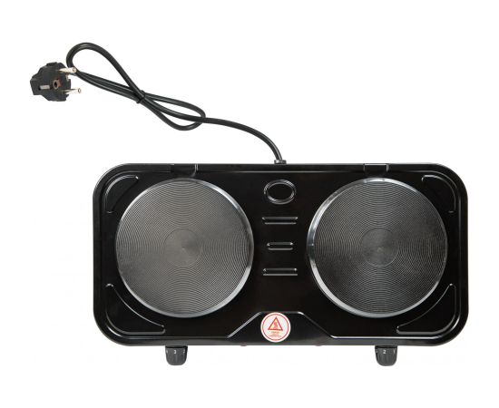 Two-burner adjustable electric cooker BLOW 2000W Mini cepeškrāsnis un virsmas
