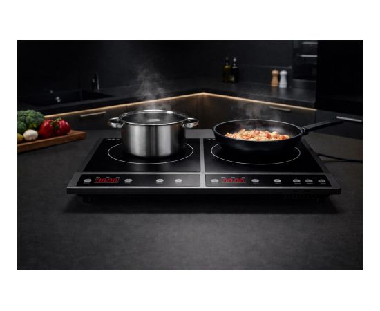 Induction cooker, two-burner adjustable hob, 2000W + 2000W BLOW Mini cepeškrāsnis un virsmas