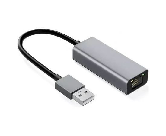 Ibox Adapter aluminiowy RJ45 do USB Typ-A 10/100/1000 Mb/s Adapteri