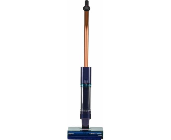 Dyson Clean + Wash Hygiene Electric broom Battery Dry&wet Bagless Blue, Copper Telpu uzkopšana