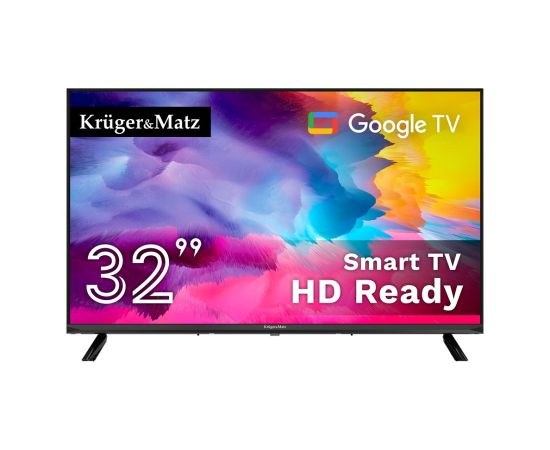 Kruger&matz Krüger&Matz KM0232-G TV 81.3 cm (32") HD Smart TV Wi-Fi Black Телевизоры