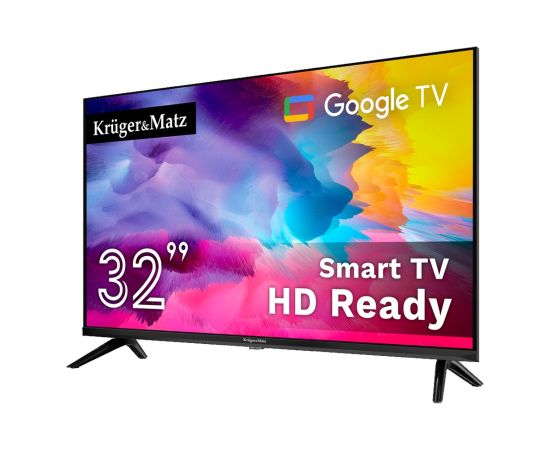 Kruger&matz Krüger&Matz KM0232-G TV 81.3 cm (32") HD Smart TV Wi-Fi Black Телевизоры