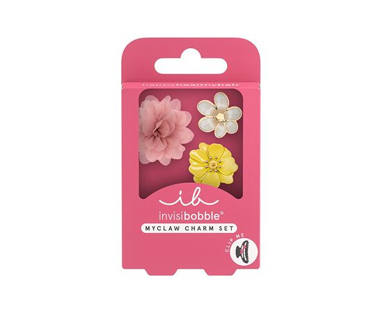Invisibobble Myclaw Set Hothouse Florals - Ozdoby na skřipec ( 3 ks ) Matu kopšana