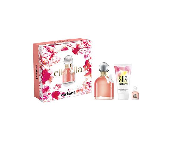 Cacharel Ella Ella Dárková sada EDP 100 ml, tělové mléko 50 ml a miniaturka EDP 5 ml 100ml Dāvanu komplekti