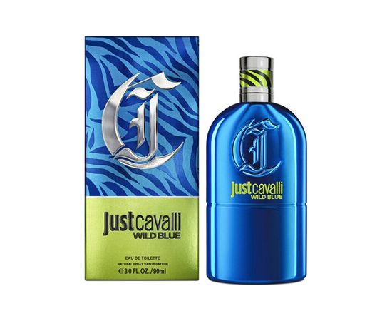 Roberto Cavalli Wild Blue EDT 30ml Vīriešu Smaržas