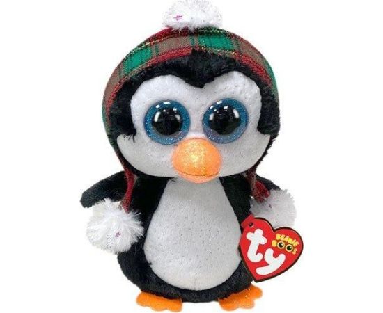 Meteor Maskotka Beanie Boos Pingwin świąteczny Cheer 15 cm Мягкие игрушки