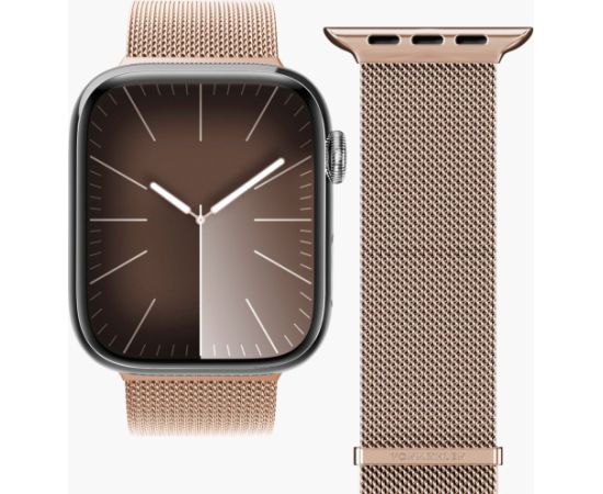Vonmahlen Siksniņa Vonmählen Milanese Loop 2 do Apple Watch 42 | 44 | 45 | 49mm One Size - rose gold (AWS00128) Новинки Компьютерная техника