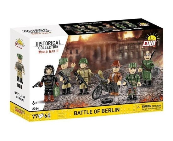 Cobi Klocki Bitwa o Berlin 77 elementów Машины и аксессуары