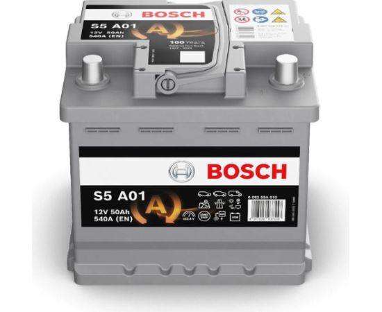 50Ah 540A AKUMULATORS BOSCH AGM 207x175x190-+ Akumulatori