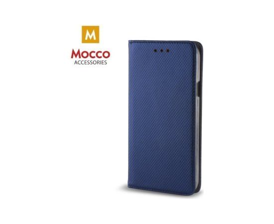 Mocco Smart Magnet Book Case Grāmatveida Maks Telefonam Apple iPhone 7 / iPhone 8 Zils Neoriģinālie Maciņi