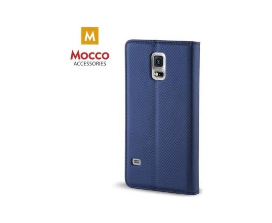 Mocco Smart Magnet Book Case Grāmatveida Maks Telefonam Apple iPhone 7 / iPhone 8 Zils Neoriģinālie Maciņi