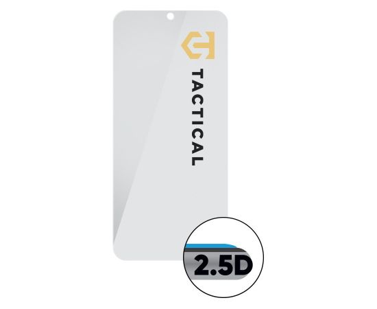 Tactical Glass Shield 2.5D Aizsargplēvīte priekš Samsung Galaxy S25 FE Ekrānu aizsardzība