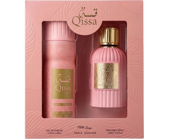 Paris Corner, Qissa Pink, Eau De Parfum, For Women, 100 ml Smaržas - NESAKĀRTOTS