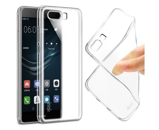 Telone Ultra Slim 0.3mm Back Case Huawei P10 super plāns telefona apvalks Caurspīdīgs