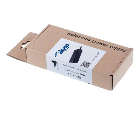 Akyga notebook power adapter AK-ND-22 19V/2.1A 40W 3.0x1.0 mm SAMSUNG