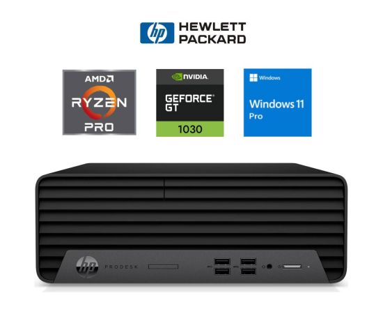 HP 405 G6 SFF Ryzen 3 PRO 4350G 8GB 1TB SSD M.2 NVME GT1030 2GB WIN11Pro Kомпьютеры после ремонта