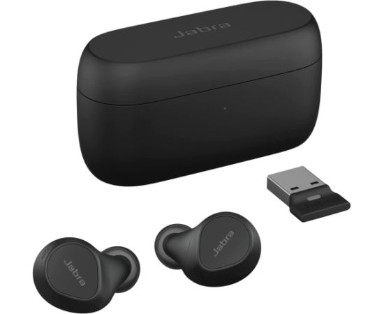 Jabra Evolve2 Buds, headphones (black, MS, USB-A, Bluetooth) Austiņas