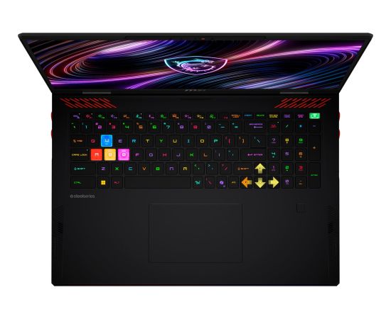 MSI Raider 18 Max HX A2WI-1075 (black, Intel® Core? Ultra 9 290HX Plus, NVIDIA GeForce RTX 5080, 32 GB DDR5, 2 TB (2 TB SSD), Windows 11 Home) - German - DE Layout Portatīvie datori