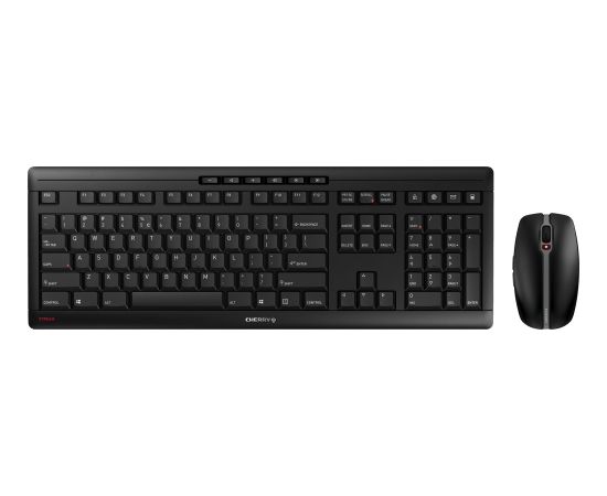 STREAM DESKTOP RECHARGE (black, EU layout (QWERTY), Cherry SX scissor technology) Klaviatūras