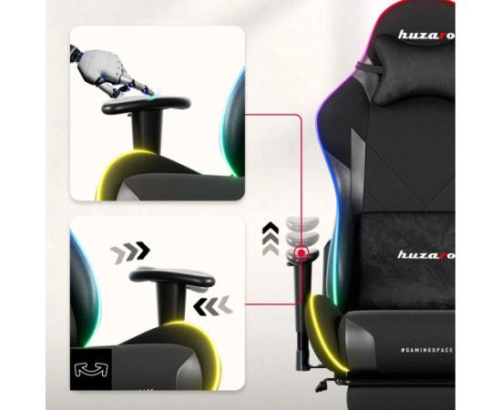 Fotel gamingowy Huzaro Force 5.7 RGB Gaming krēsli